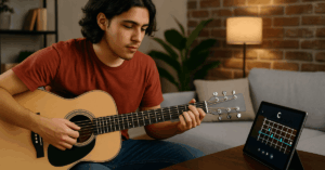 Learn Guitar at Home With This App: Easy Lessons for Beginners