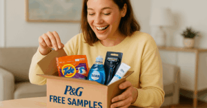 P&G Free Samples – How to Get Household and Personal Care Products