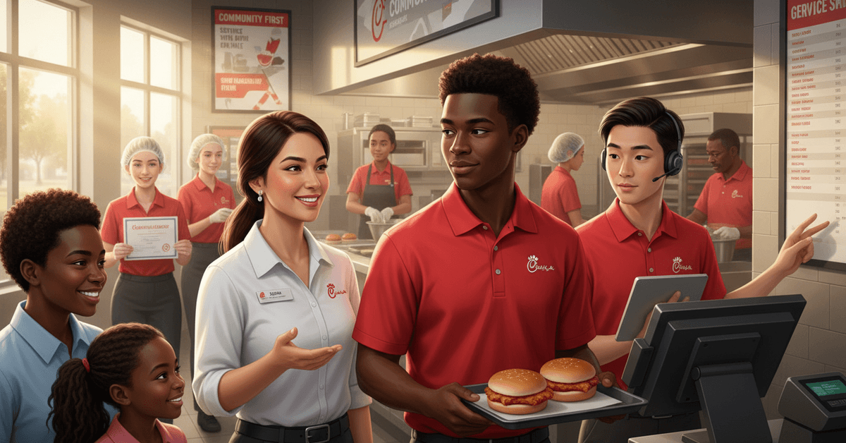 Guia para Candidatura de Emprego na Chick-fil-A: Etapas, Dicas e Requisitos para o Sucesso